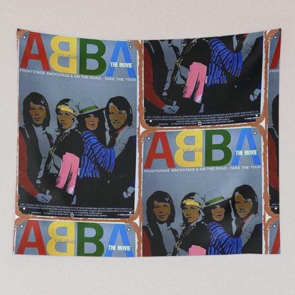 Item preview, ABBA – The Movie – Vintage 1970s Poster designed and sold by LuluLeb.