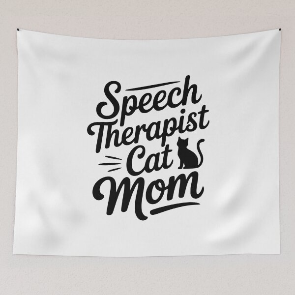 Item preview, Speech Therapist Cat Mom designed and sold by Frank Ring.