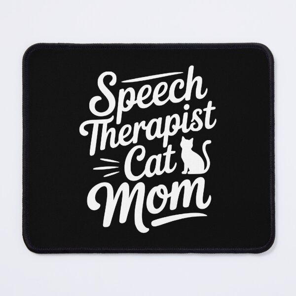 Item preview, Speech Therapist Cat Mom designed and sold by Frank Ring.