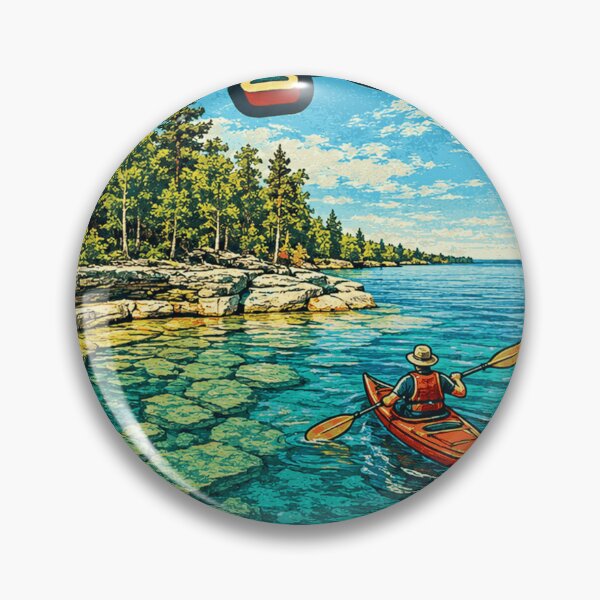 Item preview, Lake Superior-Kayaking designed and sold by devonclemon.