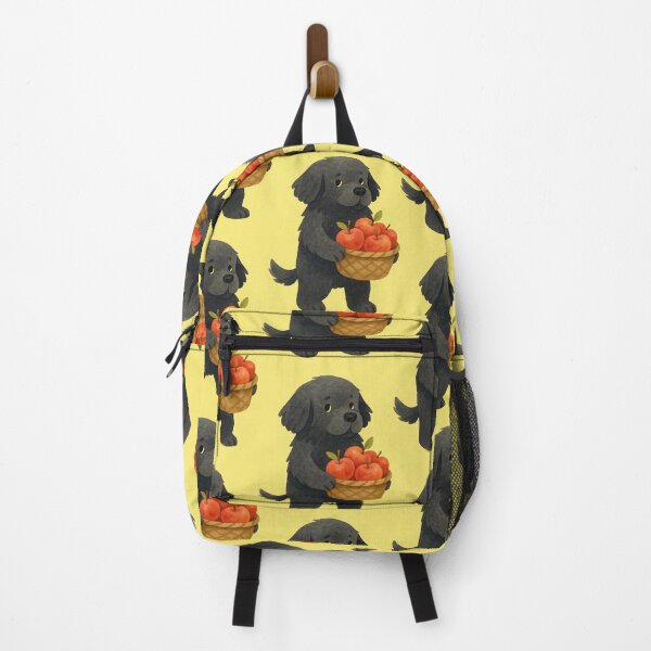 Item preview, Sweet Black Labrador with apple basket, autumn harvest designed and sold by Mauswohn.