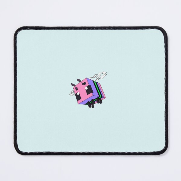 Item preview, Trigender Minecraft Bee – Minecraft Pixel Art designed and sold by DesgnsxGifts.