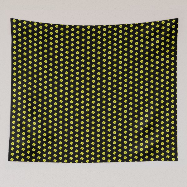 Item preview, Yellow Four Leaf Clover Lucky Irish Charm designed and sold by pattern-archive.