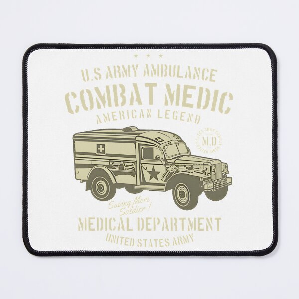 Item preview, Army Ambulance Combat Medic Awesome Army Lover Gift ⭐⭐⭐⭐⭐ designed and sold by Justin Freeman.
