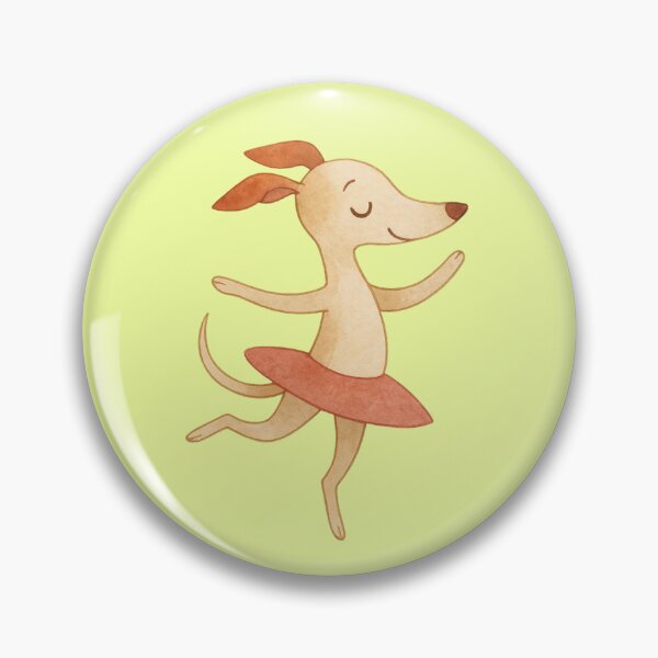 Item preview, Dancing dog ballerina tutu greyhound dancing female dog designed and sold by Mauswohn.