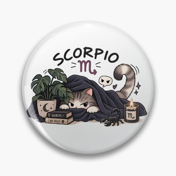 Item preview, Scorpio Cat – Trust No One designed and sold by NucciCollective.