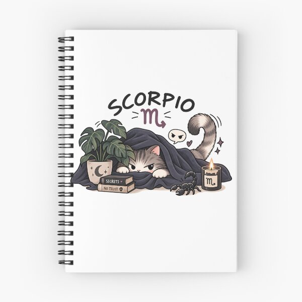 Item preview, Scorpio Cat – Trust No One designed and sold by NucciCollective.