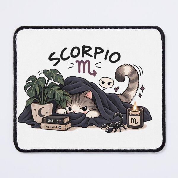 Item preview, Scorpio Cat – Trust No One designed and sold by NucciCollective.