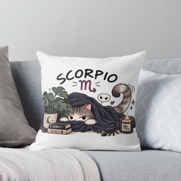 Item preview, Scorpio Cat – Trust No One designed and sold by NucciCollective.
