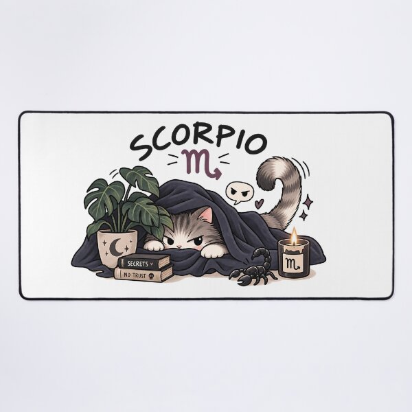 Item preview, Scorpio Cat – Trust No One designed and sold by NucciCollective.