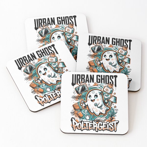 Item preview, Urban Ghost Poltergeist NYC Haunting Objects Halloween Design Tee designed and sold by DarylWelsh2024.