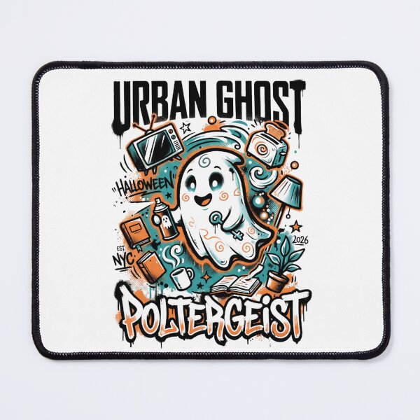 Item preview, Urban Ghost Poltergeist NYC Haunting Objects Halloween Design Tee designed and sold by DarylWelsh2024.