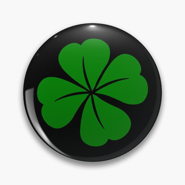 Item preview, Green Four Leaf Clover Lucky Irish Charm designed and sold by pattern-archive.