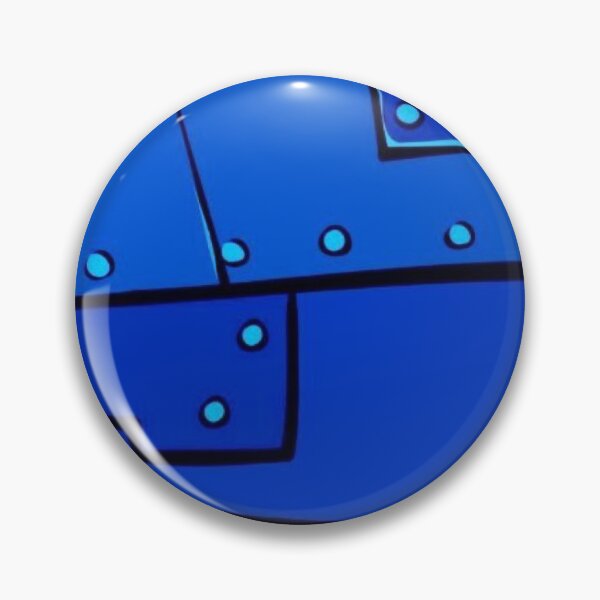 Item preview, Blue Metal Armor Plates Rivets Cartoon Texture Pattern designed and sold by LYAN-STORE.