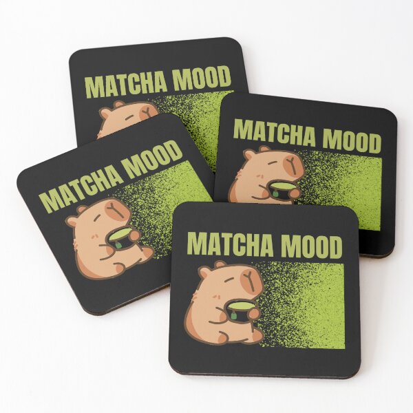 Item preview, Matcha Mood Capybara designed and sold by monika-arthing.
