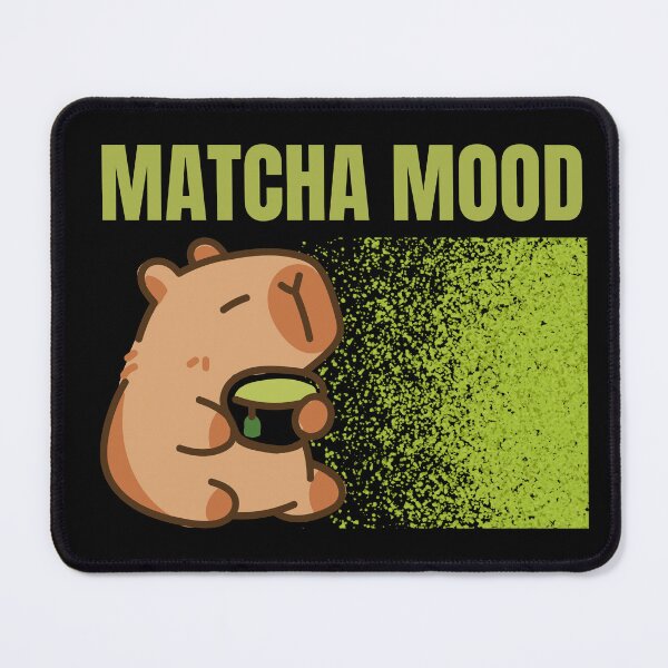 Item preview, Matcha Mood Capybara designed and sold by monika-arthing.