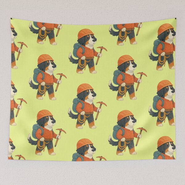 Item preview, Bernese Mountain Dog, Mountaineering, Climbing, Hiking, Ice Axe Equipment designed and sold by Mauswohn.