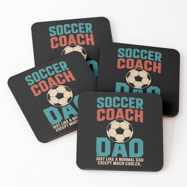 Item preview, SOCCER COACH DAD – JUST LIKE A NORMAL DAD EXCEPT MUCH COOLER designed and sold by jkrphoto.
