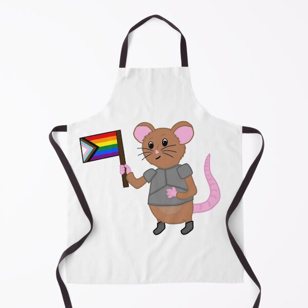 Item preview, Sir Wombleton With Progress Pride Flag designed and sold by ChloeCosDesigns.