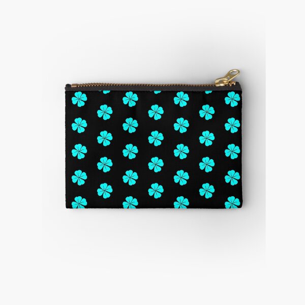 Item preview, Cyan Four Leaf Clover Lucky Irish Charm designed and sold by pattern-archive.