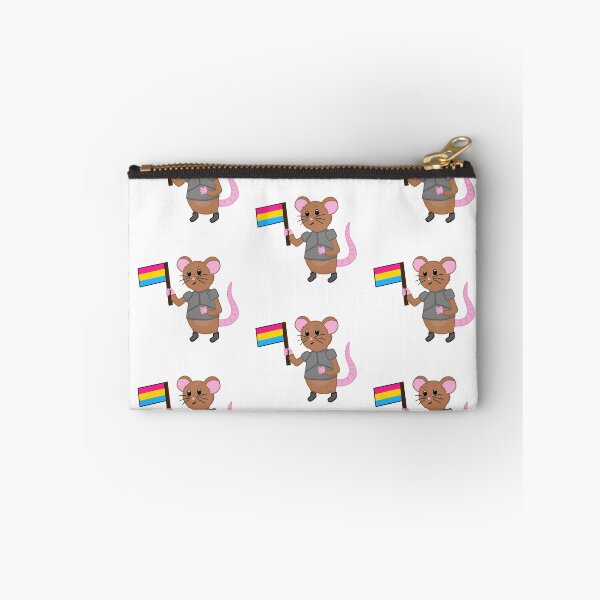 Item preview, Sir Wombleton With Pansexual Pride Flag designed and sold by ChloeCosDesigns.