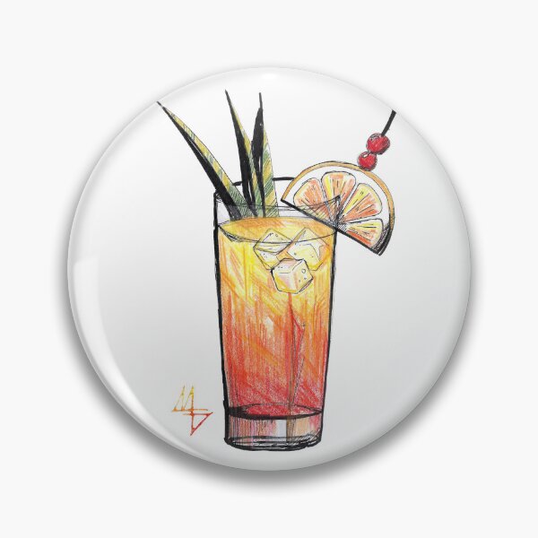 Item preview, Mai Tai Cocktail designed and sold by NoiramDesign.