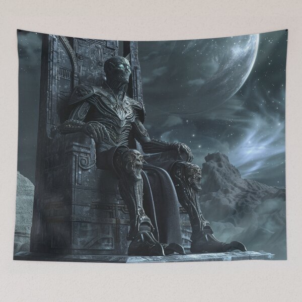 Item preview, Alien Monarch Beneath the Moon designed and sold by QuantumDrift.