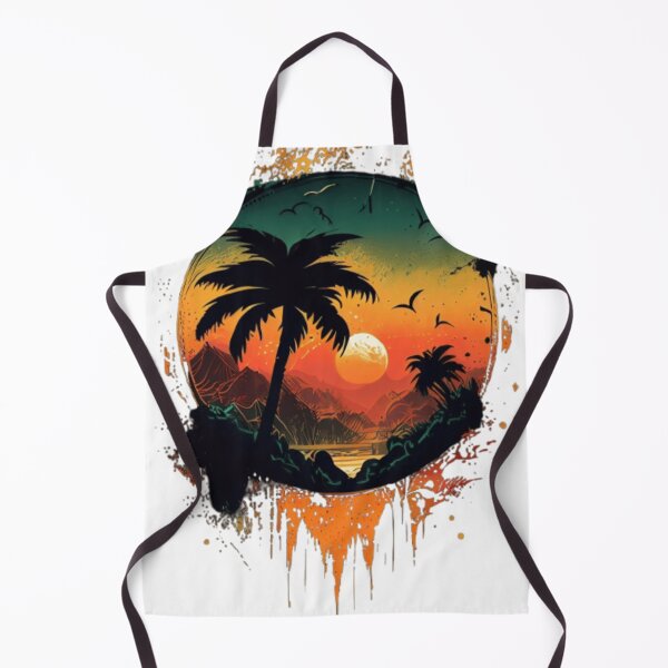 Item preview, Tropical Sunset Palm Trees | Vintage Summer Beach Aesthetic designed and sold by ArhaanFashions.
