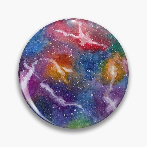 Item preview, We Were Never Bound to Earth, Cosmic Figure Watercolour designed and sold by ArithraStudio.