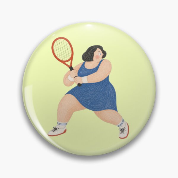 Item preview, Tennis player forehand backhand match tennis court sportswoman designed and sold by Mauswohn.