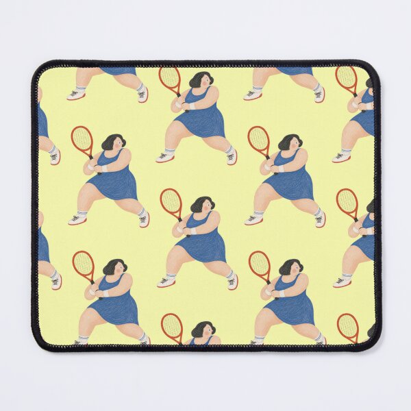 Item preview, Tennis player forehand backhand match tennis court sportswoman designed and sold by Mauswohn.