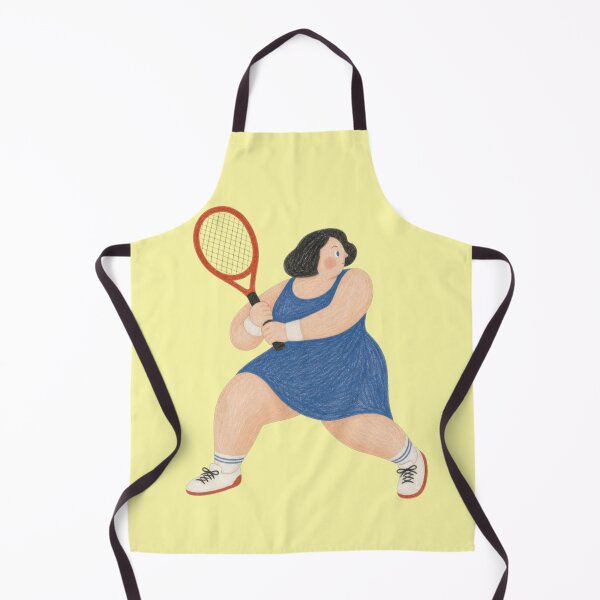 Item preview, Tennis player forehand backhand match tennis court sportswoman designed and sold by Mauswohn.
