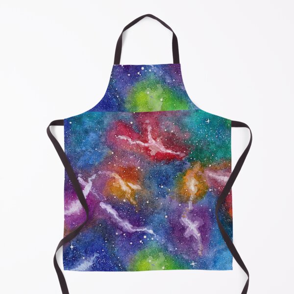 Item preview, We Were Never Bound to Earth, Cosmic Figure Watercolour designed and sold by ArithraStudio.
