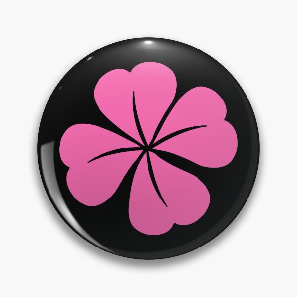 Item preview, Pink Four Leaf Clover Lucky Irish Charm designed and sold by pattern-archive.