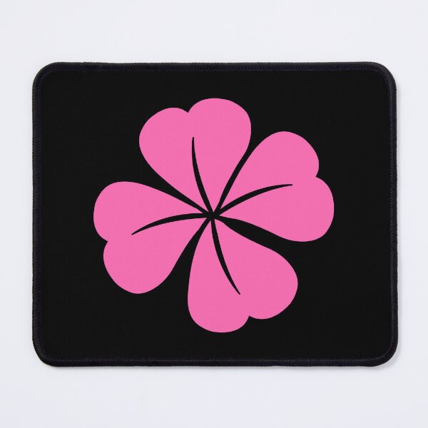 Item preview, Pink Four Leaf Clover Lucky Irish Charm designed and sold by pattern-archive.