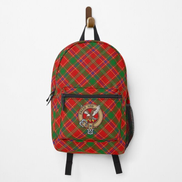 Item preview, Clan Munro Crest over Tartan designed and sold by sifis.