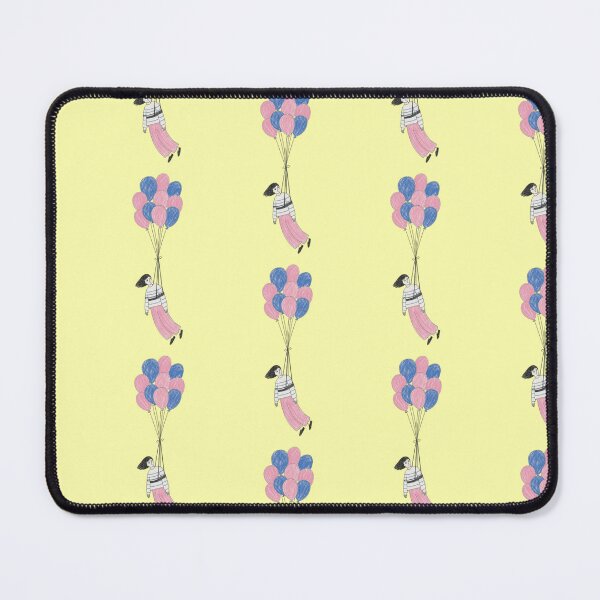 Item preview, Girl Flies Weightlessly in the Sky with Balloons - Dream designed and sold by Mauswohn.