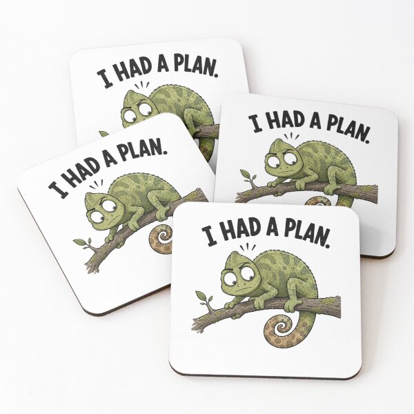 Item preview, I Had a Plan Funny Chameleon T-Shirt | Everyday Chaos Club designed and sold by Kiinaaa.