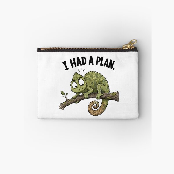 Item preview, I Had a Plan Funny Chameleon T-Shirt | Everyday Chaos Club designed and sold by Kiinaaa.