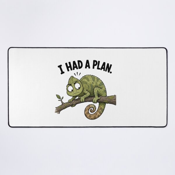 Item preview, I Had a Plan Funny Chameleon T-Shirt | Everyday Chaos Club designed and sold by Kiinaaa.