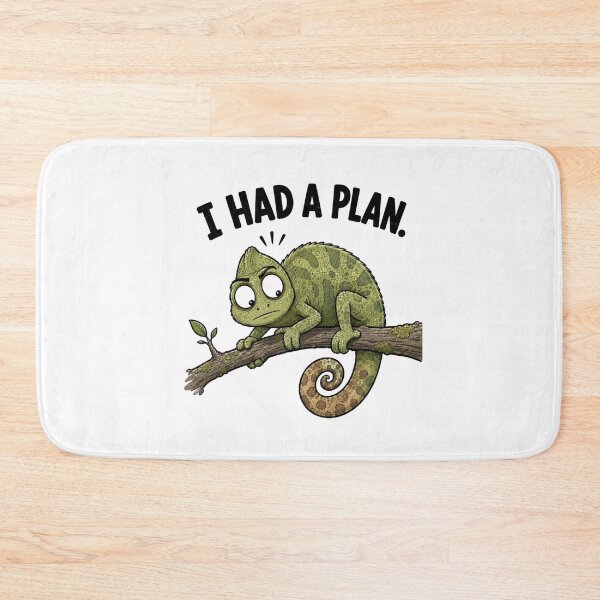 Item preview, I Had a Plan Funny Chameleon T-Shirt | Everyday Chaos Club designed and sold by Kiinaaa.