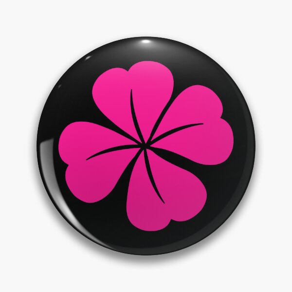 Item preview, Hot Pink Four Leaf Clover Lucky Irish Charm designed and sold by pattern-archive.