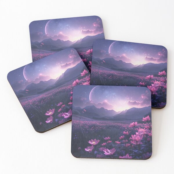 Item preview, Celestial Garden Beneath Starry Skies designed and sold by QuantumDrift.