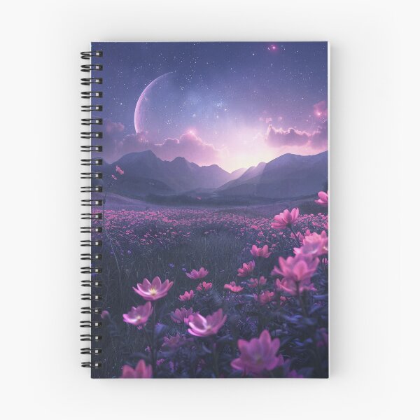 Item preview, Celestial Garden Beneath Starry Skies designed and sold by QuantumDrift.