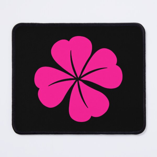 Item preview, Hot Pink Four Leaf Clover Lucky Irish Charm designed and sold by pattern-archive.