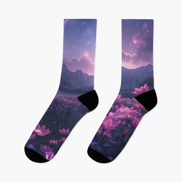 Item preview, Celestial Garden Beneath Starry Skies designed and sold by QuantumDrift.