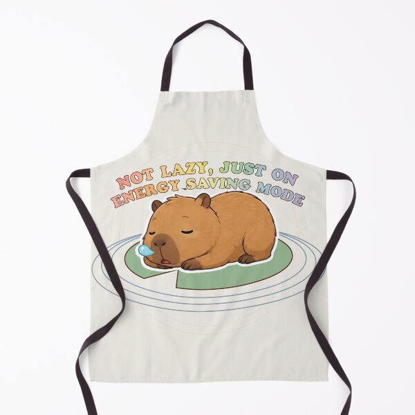 Item preview, Not Lazy Just On Energy Saving Mode Funny Cute Capybara designed and sold by Joshbrowny.