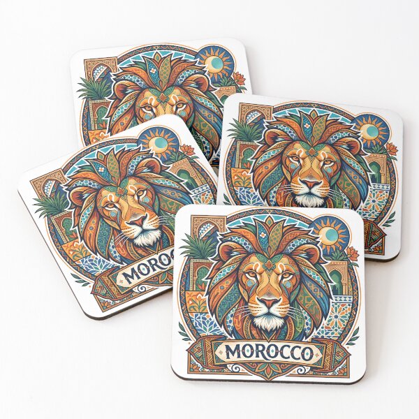 Item preview, Moroccan Lion Emblem designed and sold by Kimdavinci.