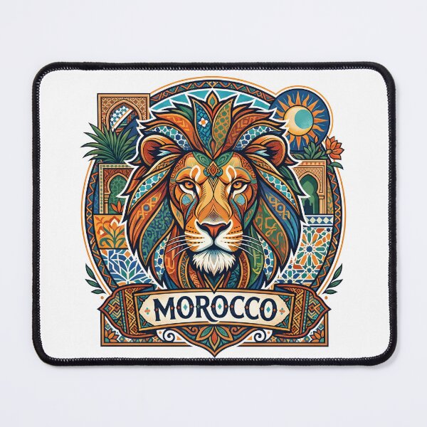 Item preview, Moroccan Lion Emblem designed and sold by Kimdavinci.