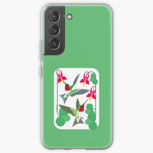Ruby-Throated Hummingbirds #2 Samsung Galaxy Soft Case